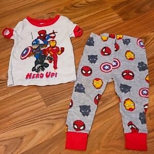 🍼Marvel Superheroes 2PC Pajamas